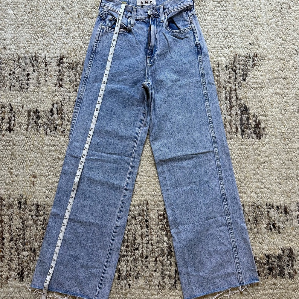 AMO Frida High Rise Wide Leg New Without Tags
